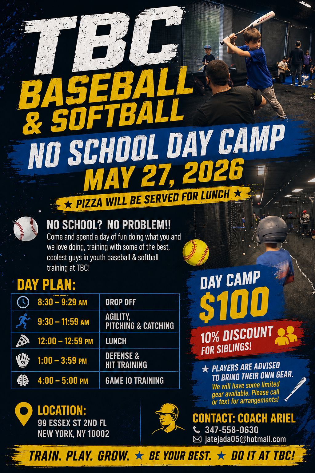 TBC Baseball Camp